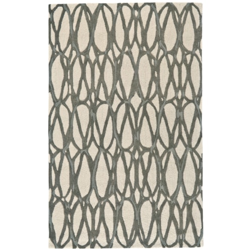 Titanium 2'-6" x 8' Runner Rug