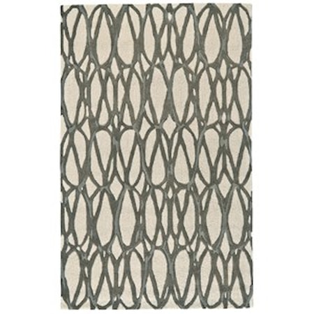 Titanium 2'-6" x 8' Runner Rug