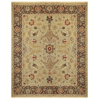 Gold/Brown 7'-9" x 9'-9" Area Rug