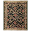 Feizy Rugs Goshen Black/Black 8'-6" x 11'-6" Area Rug