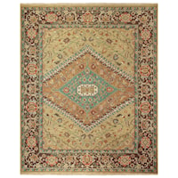 Gold/Brown 8'-6" x 11'-6" Area Rug