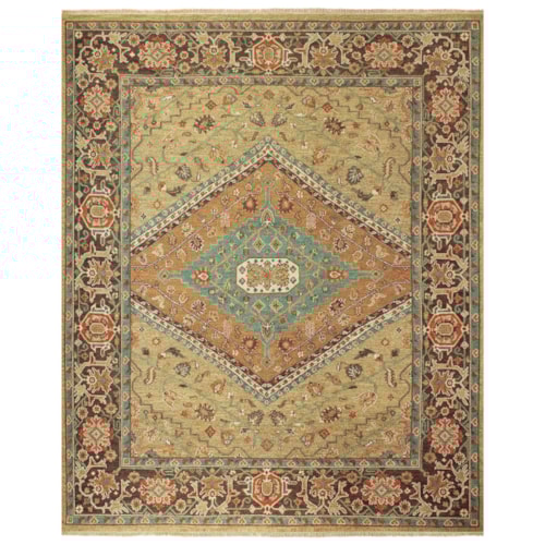 Gold/Brown 8'-6" x 11'-6" Area Rug