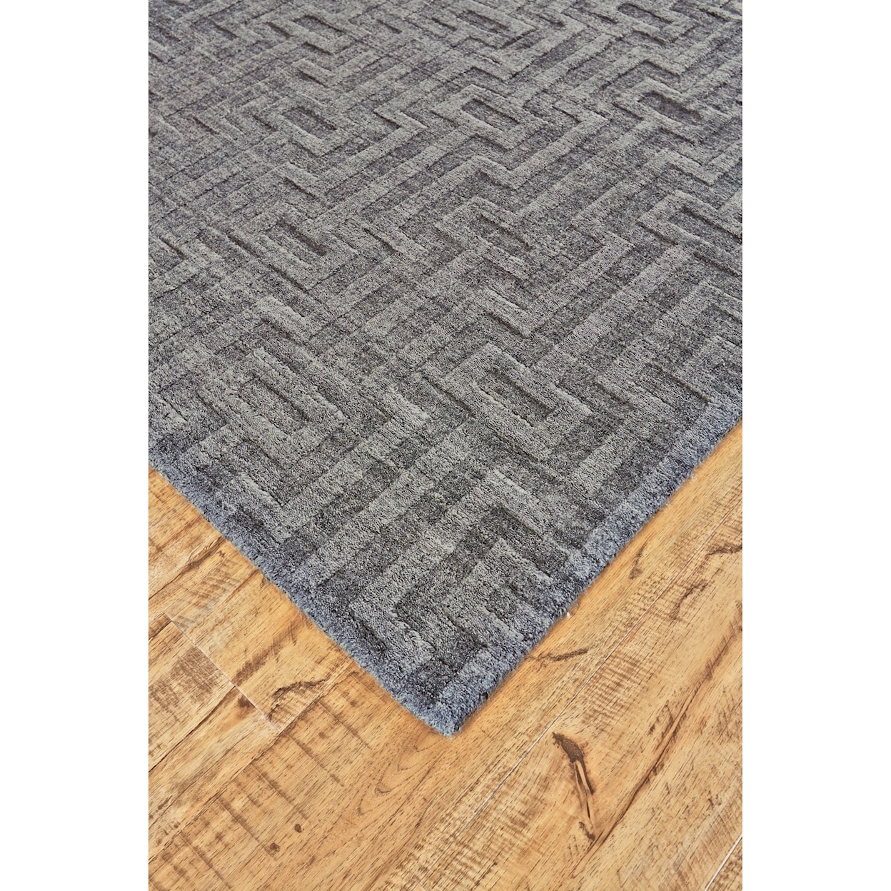 Feizy Rugs Gramercy Graphite 9'-6" x 13'-6" Area Rug