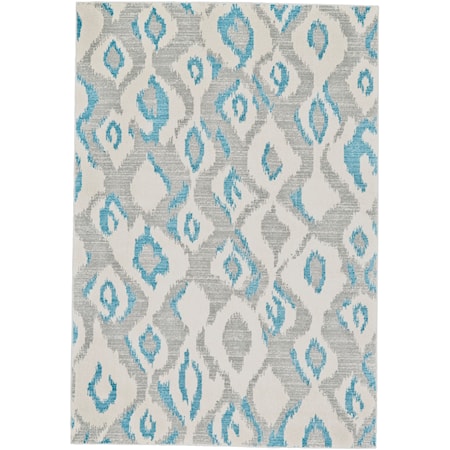 Mist 2'-2" x 4' Area Rug