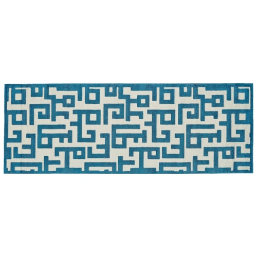 Atlantic 2'-10" X 7'-10" Runner Rug