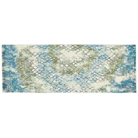 Aura 2'-10" X 7'-10" Runner Rug