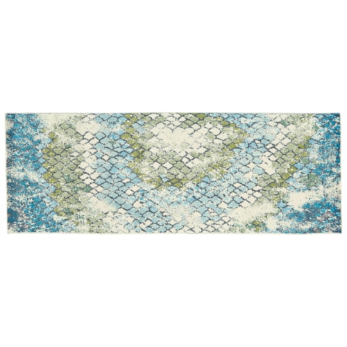 Aura 2'-10" X 7'-10" Runner Rug