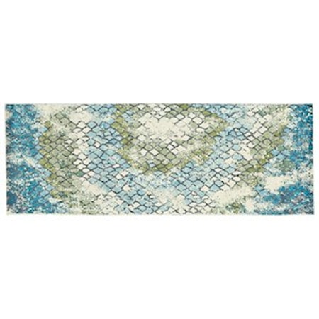 Aura 2'-10" X 7'-10" Runner Rug