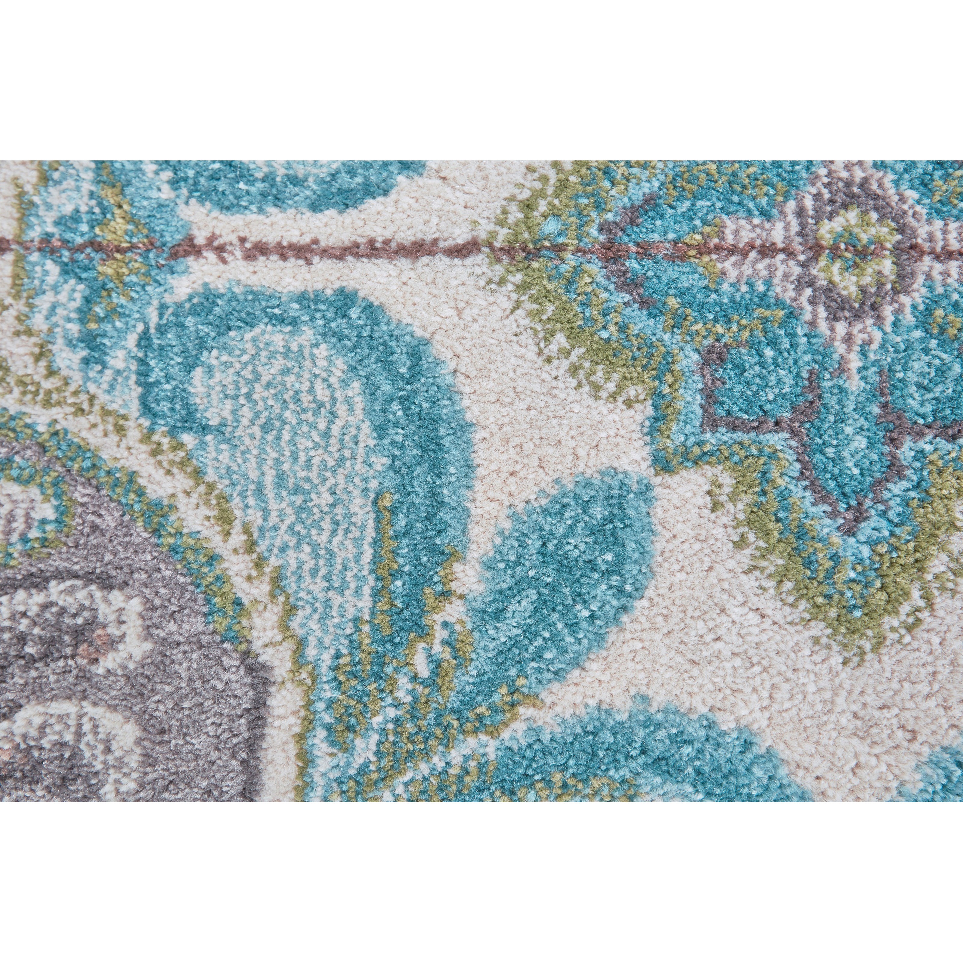Feizy Rugs Harlow Sea Glass 2'-10" X 7'-10" Runner Rug