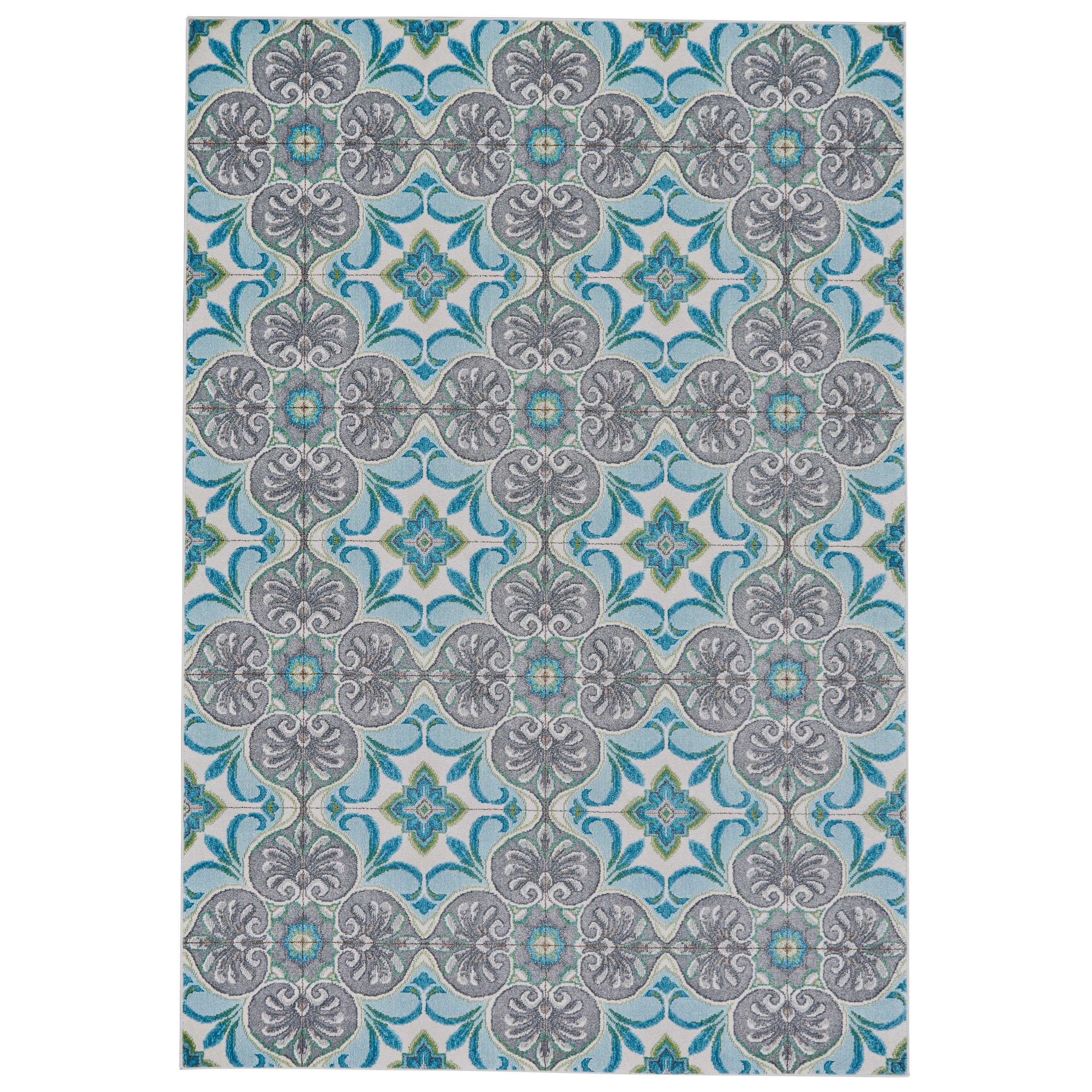 Feizy Rugs Harlow Sea Glass 2'-10" X 7'-10" Runner Rug