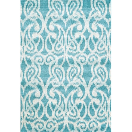 Teal 5' x 8' Area Rug