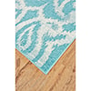 Feizy Rugs Harlow Teal 5' x 8' Area Rug