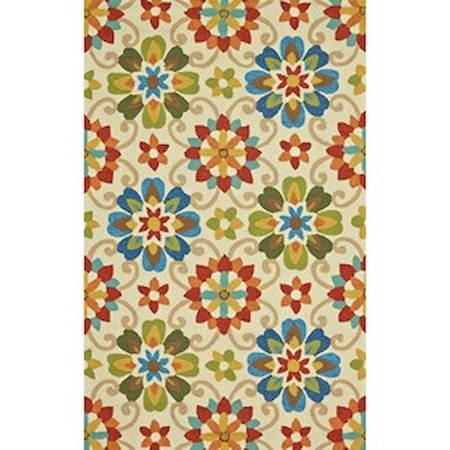 Multi 3'-6" x 5'-6" Area Rug