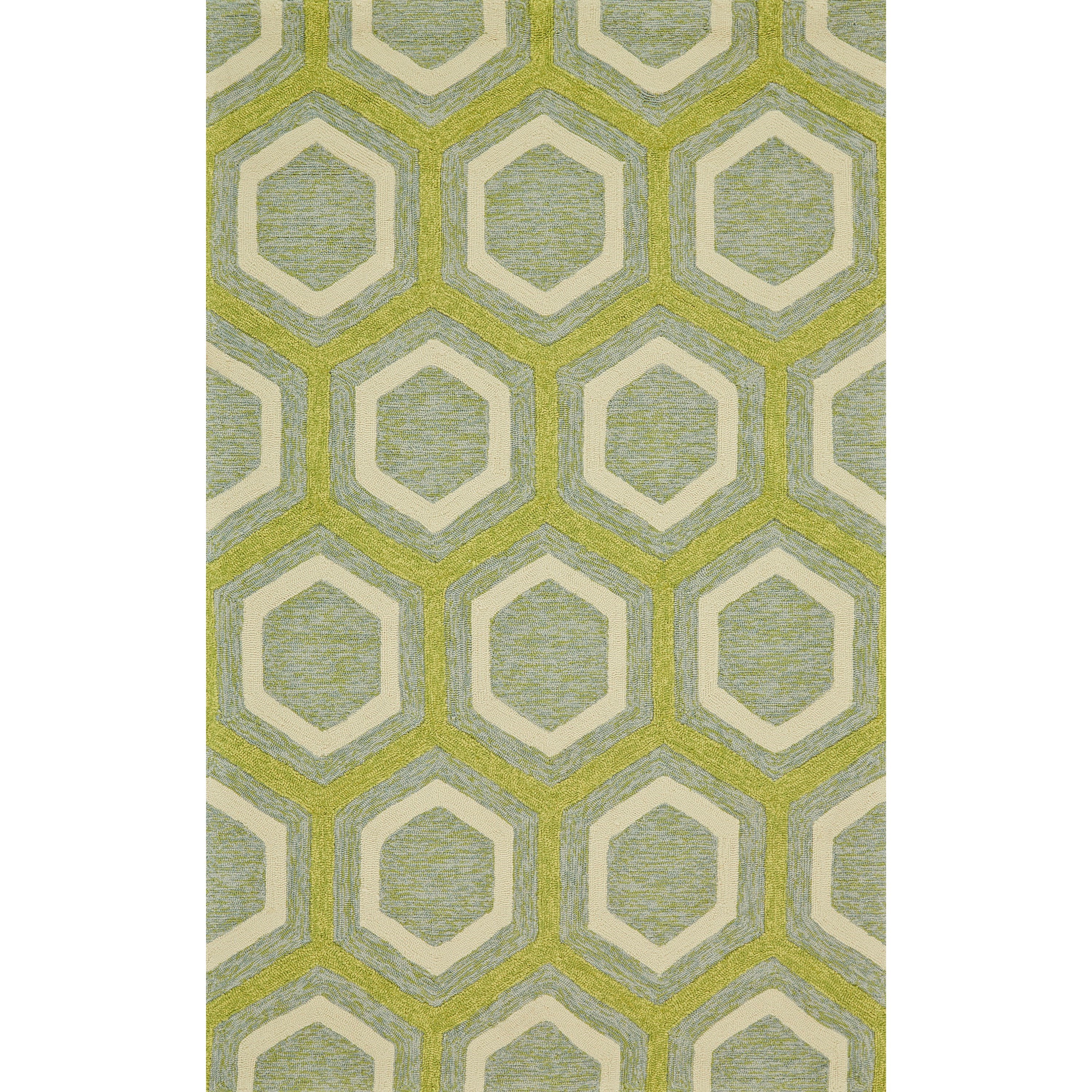 Feizy Rugs Hastings Sea Glass 3'-6" x 5'-6" Area Rug