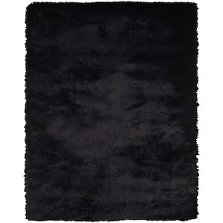 Black 2' X 3'-4" Area Rug