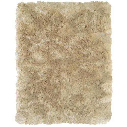 Cream 4'-9" X 7'-6" Area Rug