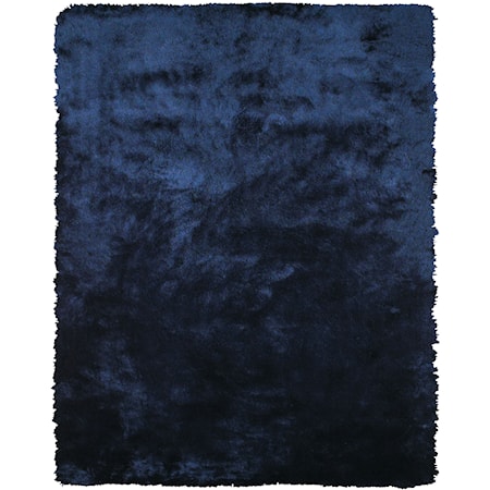 Dark Blue 3'-6" x 5'-6" Area Rug