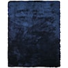 Feizy Rugs Indochine Dark Blue 7'-6" x 9'-6" Area Rug