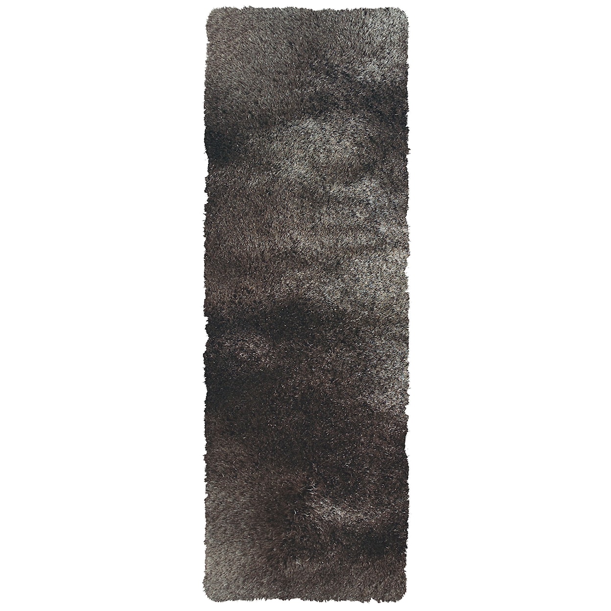 Feizy Rugs Indochine Gray 2'-6" X 6' Runner Rug