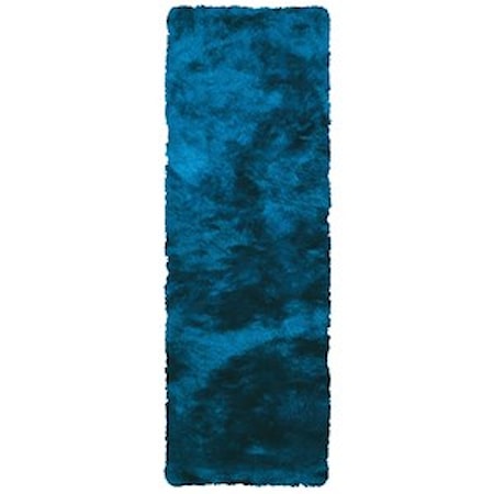 Teal 2'-6" X 6' Runner Rug