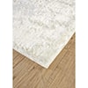 Feizy Rugs Indochine White 7'-6" x 9'-6" Area Rug