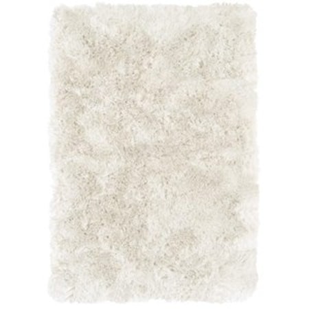 White 7'-6" x 9'-6" Area Rug