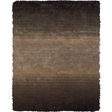 Brown 2' X 3'-4" Area Rug