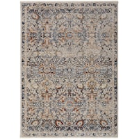 Blue-Multi 5 x 7 Area Rug