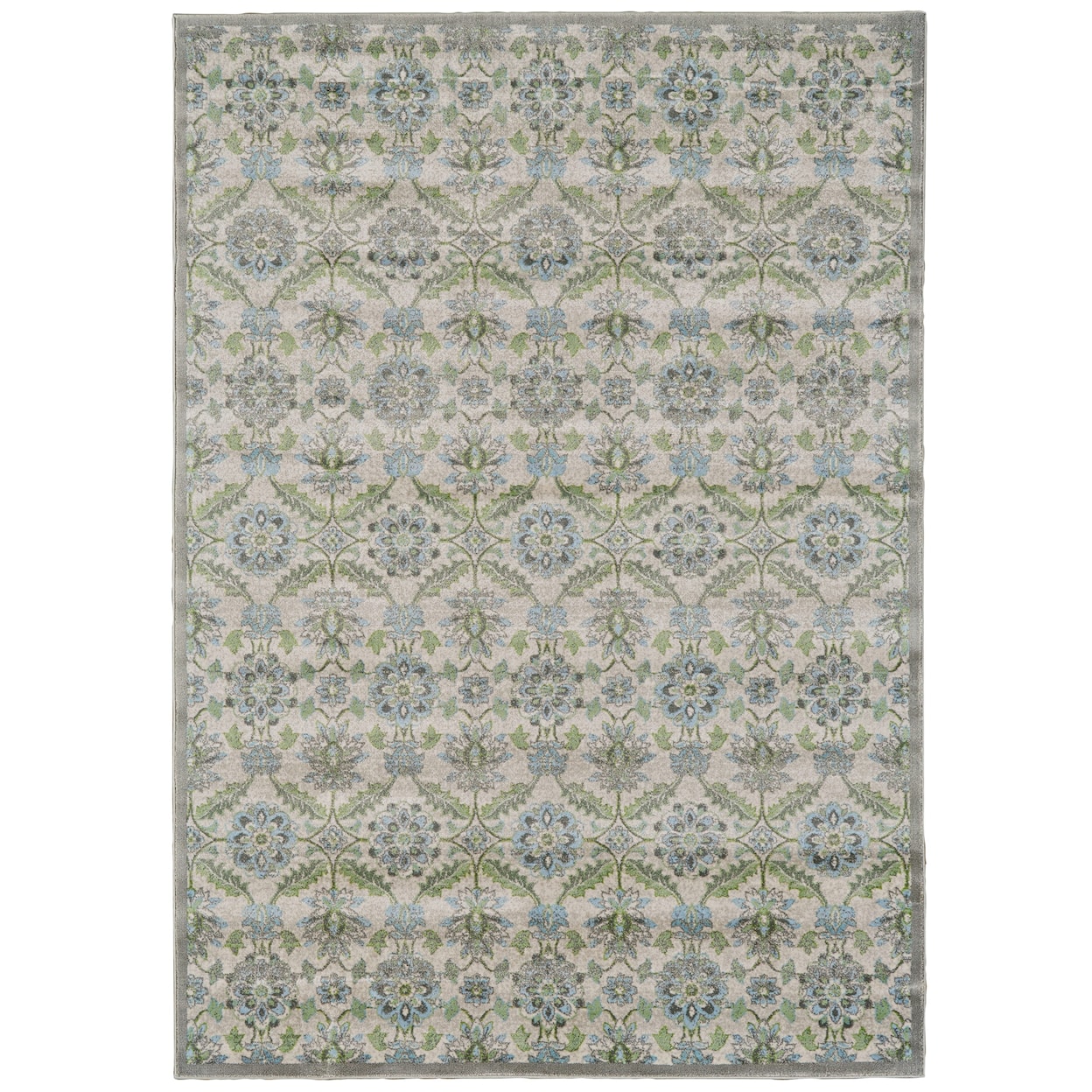 Feizy Rugs Katari Birch/Taupe 5' x 8' Area Rug