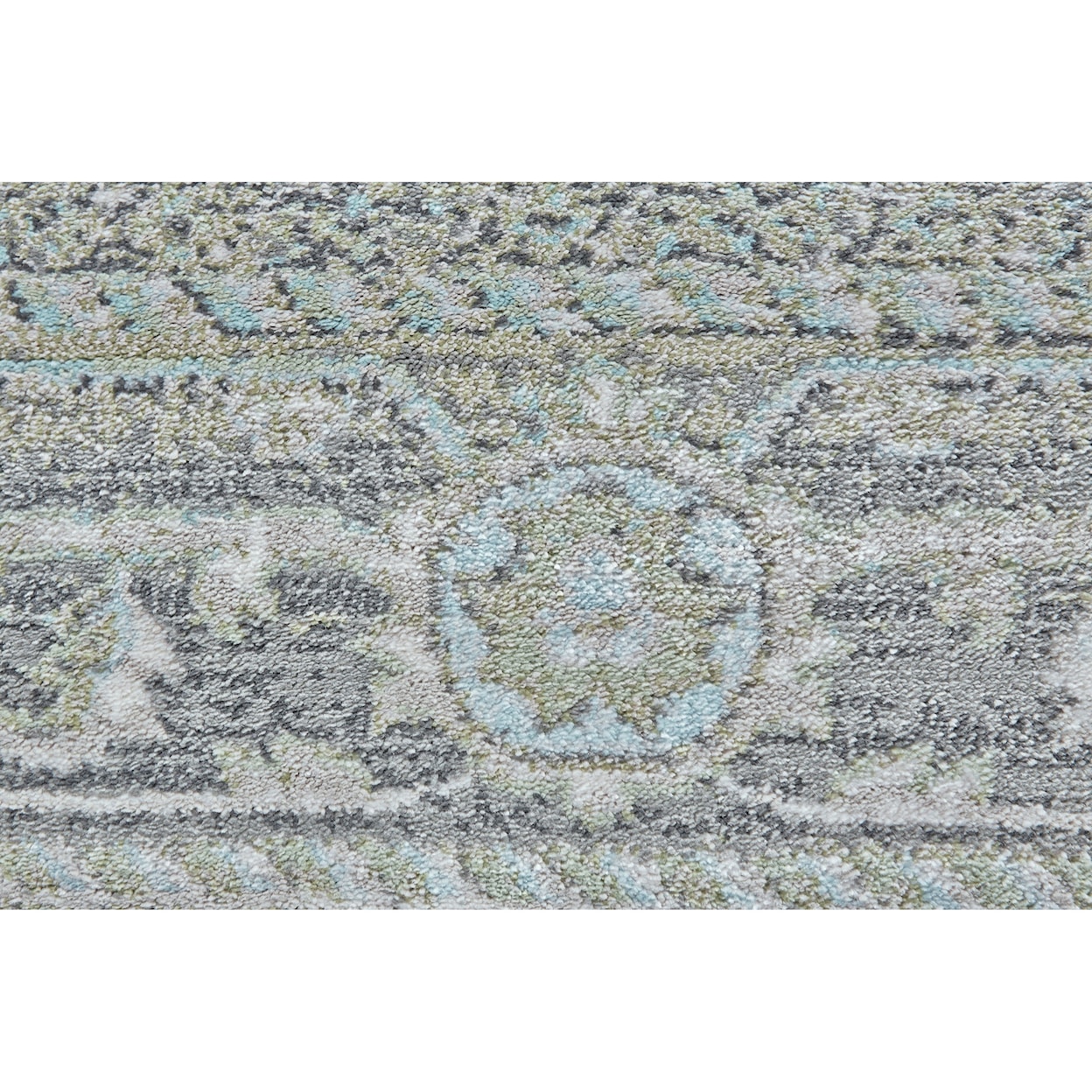 Feizy Rugs Katari Taupe/Castle 2'-2" x 4' Area Rug