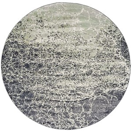 Castle/Taupe 8' x 8' Round Area Rug