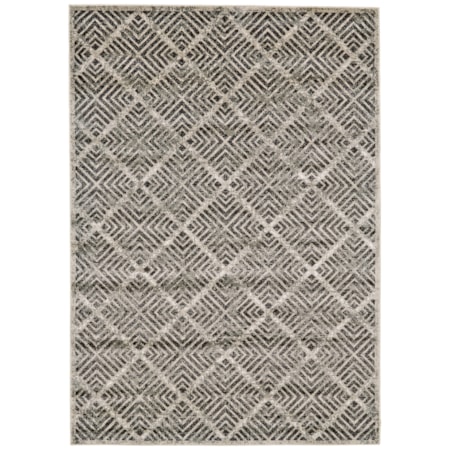Castle/Taupe 2'-10" X 7'-10" Runner Rug