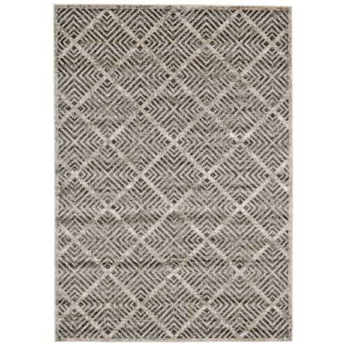 Castle/Taupe 2'-10" X 7'-10" Runner Rug