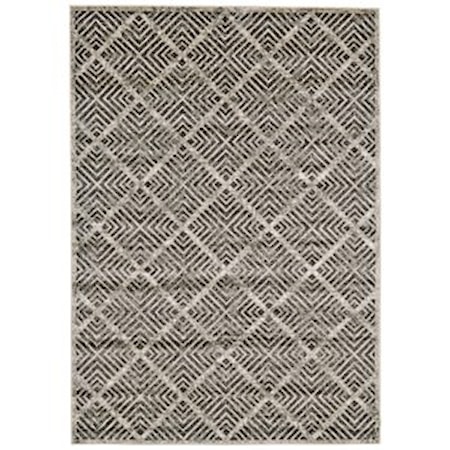 Castle/Taupe 2'-10" X 7'-10" Runner Rug