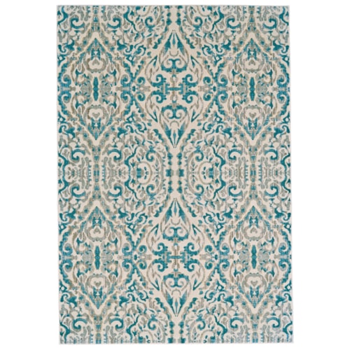 Turquoise 7'-10" x 11' Area Rug