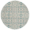 Feizy Rugs Keats Turquoise 7'-10" x 11' Area Rug