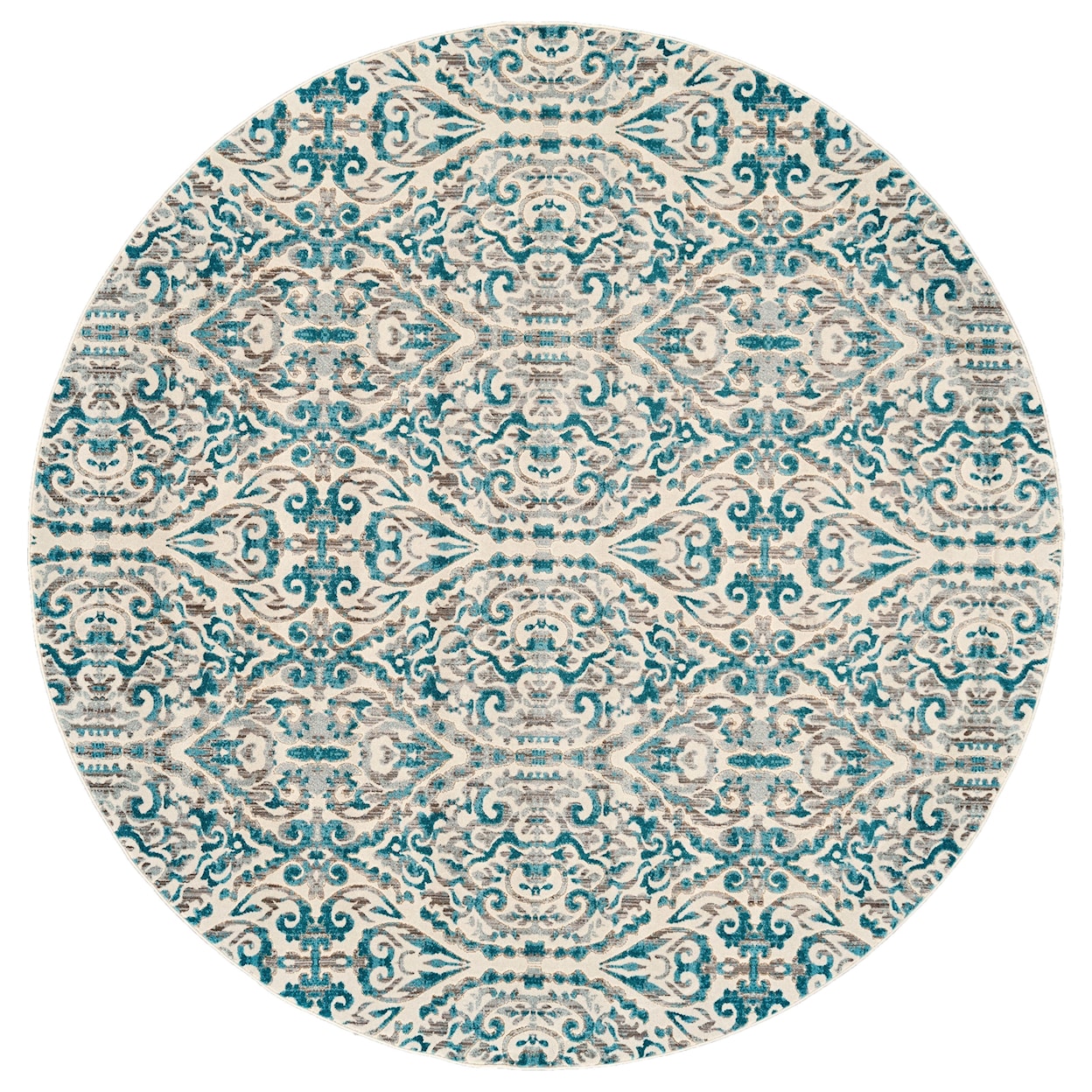 Feizy Rugs Keats Turquoise 10'-2" X 13'-9" Area Rug