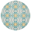 Feizy Rugs Keats Teal 2'-2" x 4' Area Rug