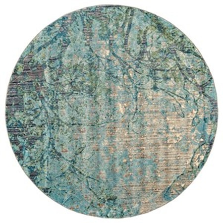 Capri 8'-9" X 8'-9" Round Area Rug