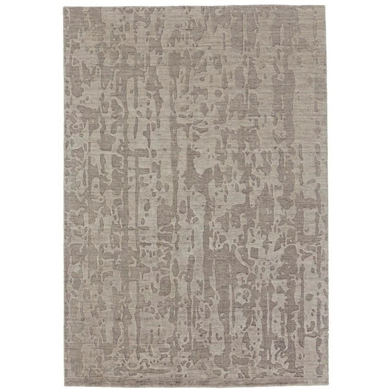 Feizy Rugs Leilani Taupe 5'-6" x 8'-6" Area Rug