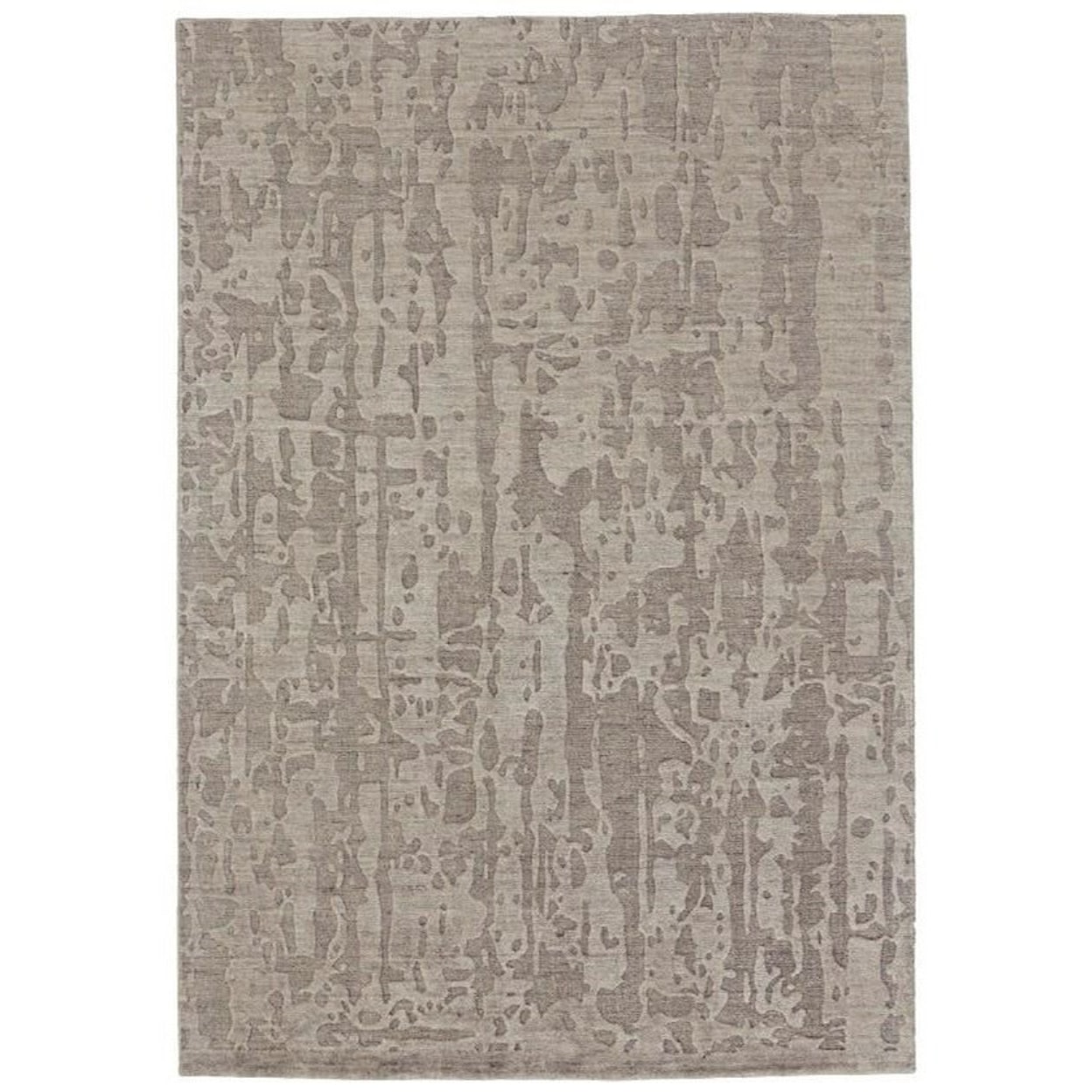 Feizy Rugs Leilani Taupe 7'-9" x 9'-9" Area Rug