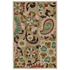 Feizy Rugs Lucka Tan/Brown 5' X 7'-6" Area Rug