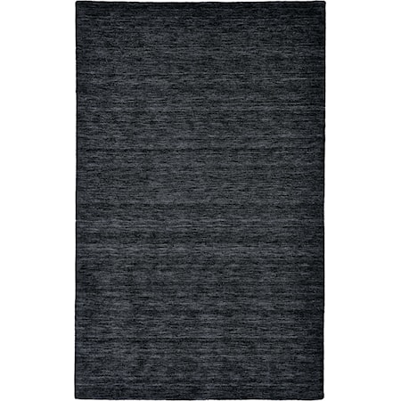 Black 2' x 3' Area Rug