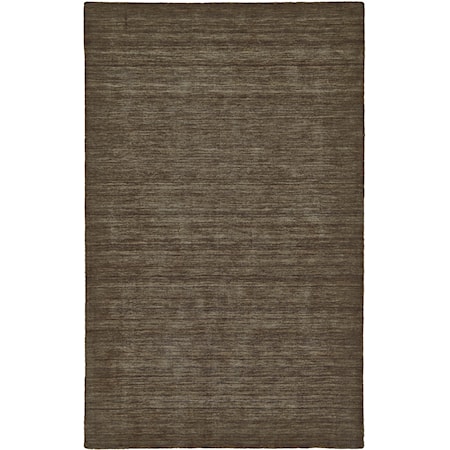 Brown 5' x 8' Area Rug