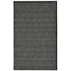 Feizy Rugs Luna Charcoal 3'-6" x 5'-6" Area Rug