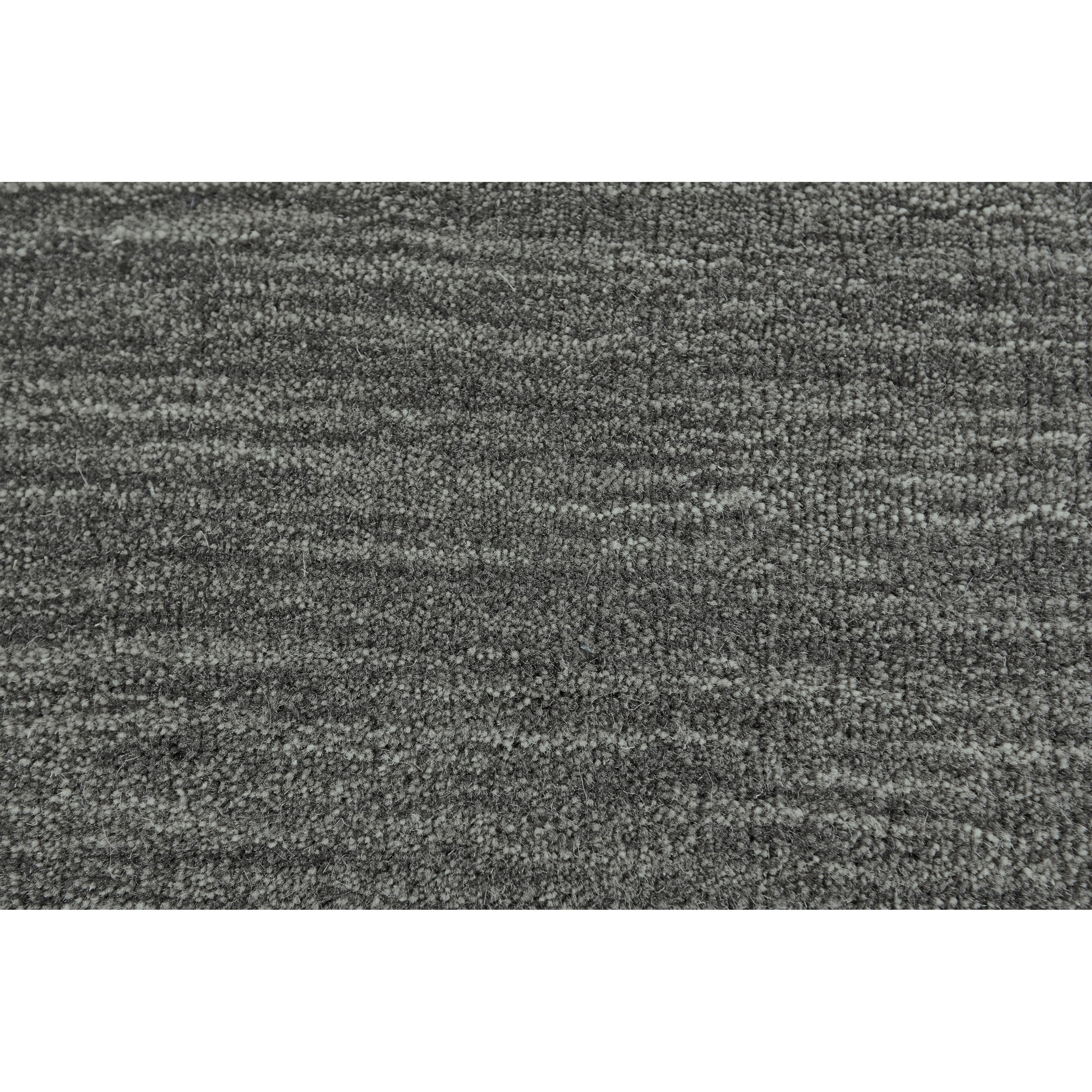 Feizy Rugs Luna Charcoal 3'-6" x 5'-6" Area Rug