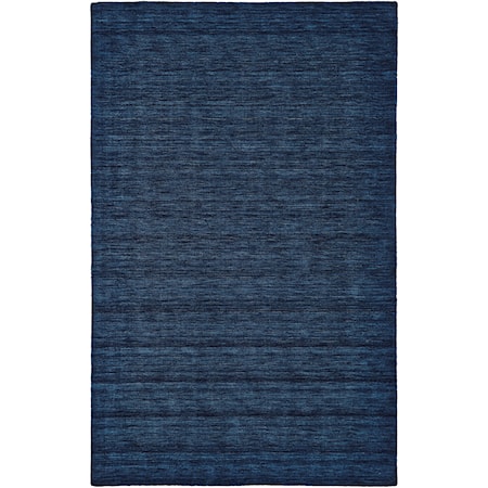 Dark Blue 3'-6" x 5'-6" Area Rug