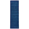 Feizy Rugs Luna Dark Blue 2'-6" x 8' Runner Rug