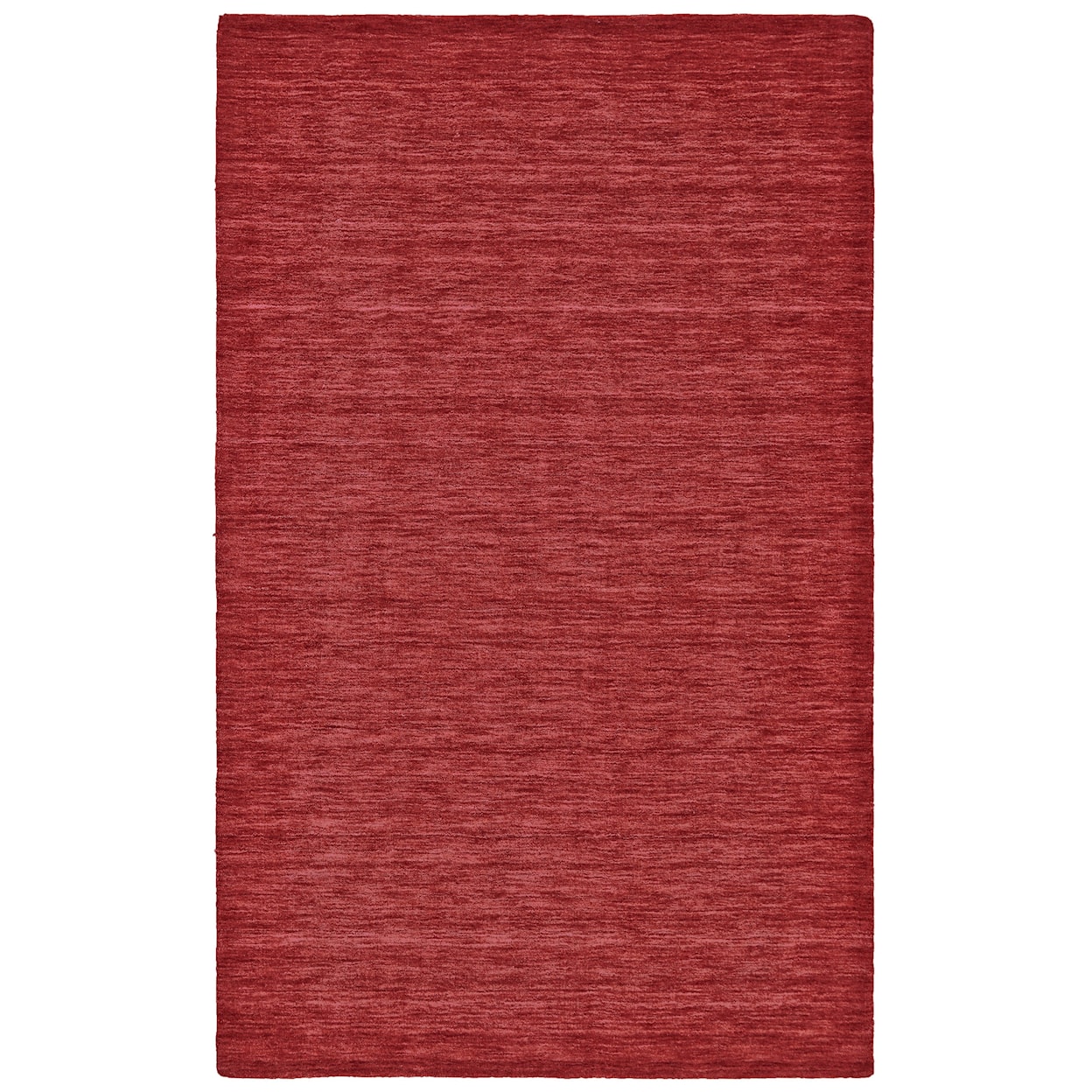 Feizy Rugs Luna Red 3'-6" x 5'-6" Area Rug