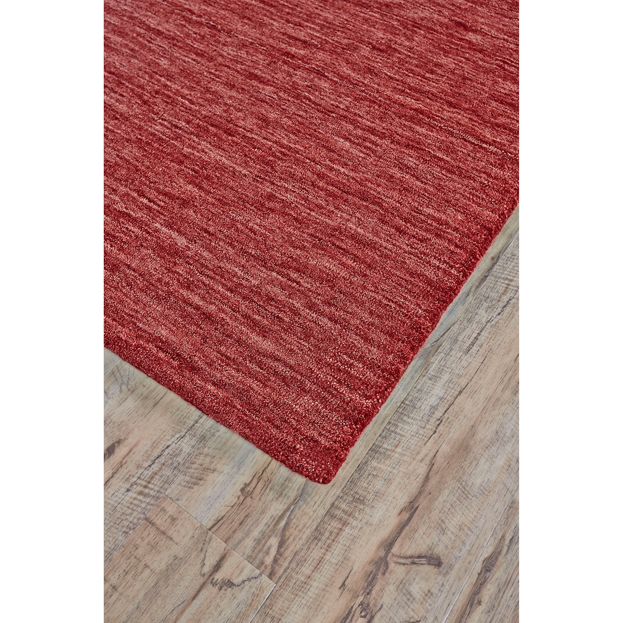 Feizy Rugs Luna Red 3'-6" x 5'-6" Area Rug